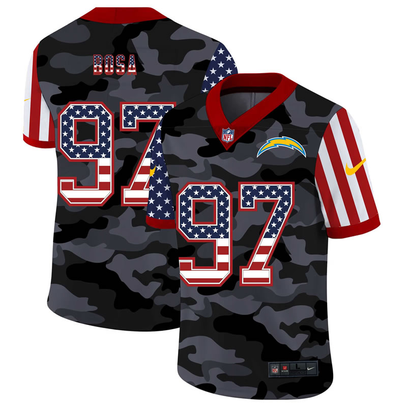 Nike Chargers 97 Bosa 2020 USA Camo Salute to Service Limited Jersey zhua,We sell and wholesale Nike Chargers 97 Bosa 2020 USA Camo Salute to Service Limited Jersey zhua on line form chian!
